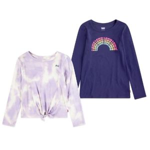 Polo Manga Larga para niña Levis Packx2