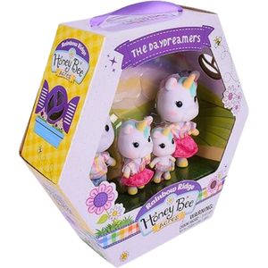 Pack de Muñecos Honey Bee Acres Familia Unicornios DayDreamers