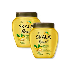 Mascara Tratamiento 2En1 Banana E Bacuri Skala 1000G 2 Uni