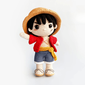 Muñeco de Apego El Conejo Y La Luna Monkey D. Luffy