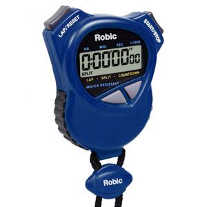 Cronómetro Robic 1000W Alta Precisión Conteo Regresivo 01/100 Azul