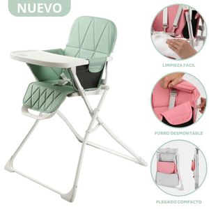 Silla De Comer Plegable Portatil Kingdom Moscú Light Green