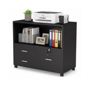 Archivador Nacion Muebles Fenix Color Negro