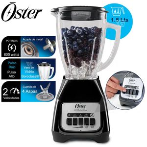 Penta Combo Oster Licuadora BPB + Olla Arrocera 1700B + Hervidor 3101 + Sandwichera 2885 + Cuchilla