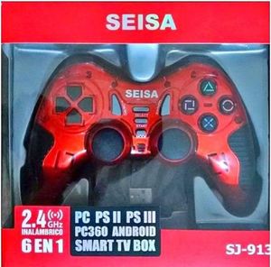 Mando Seisa SJ-913 Inalámbrico Pc Ps2 Ps3 Android Smart Tv