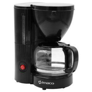Cafetera 6 Tazas Negra Imaco