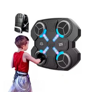 Maquina De Boxeo Musical Bluetooth Con Guantes Para Niños