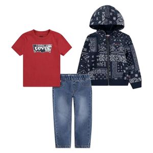 Conjunto 3 piezas Levi's Niños - Jean Polo y Casaca