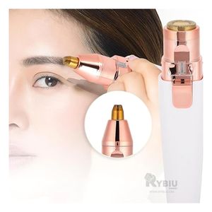 Depilador de Cejas Recargable Comodo en Color Blanco