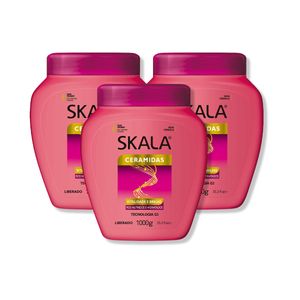 Ceramidas Crema De Tratamiento Capilar Skala 1Kg 3 Uni