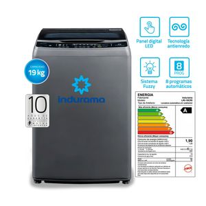 Lavadora Indurama Carga Superior 19KG LRI-19CRI Croma