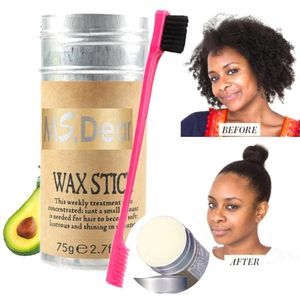 Barra de Cera Profesional para Cabello Unisex Magic Wax + Peine Aplicador Elimina Frizz Genieka