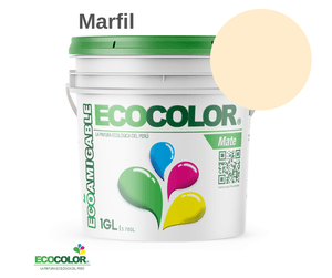 Pintura Ecológica MATE 1 Galón Marfil