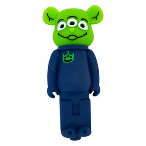 Alien Toy Story Desmontable De Silicona 11 Cm Azul