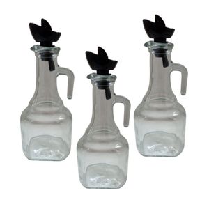 Dispensador de Aceites Botellita de Mesa con Filtro Vinagre Vinagretas