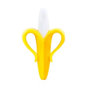 Mordedor de Silicona para bebes Estilo Banana con Estuche