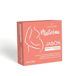 Jabón Materna Suavizante La Cooper 80g