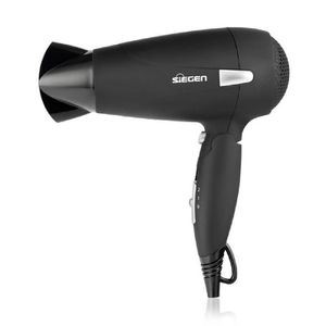 Secador Siegen SG-3012 Negro con Mango Plegable 1700W