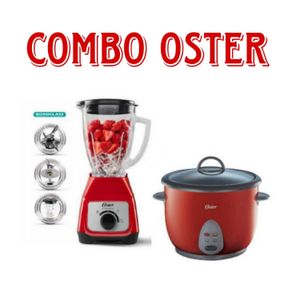 Combo OSTER Olla Arrocera y licuadora BLSTKAGRRD