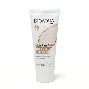 Limpiador Facial Arroz Rice Raw Pulp Bioaqua 100g Antiarrugas