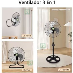 Ventilador Pedestal 3 en 1 BK-8218VING De 18" 200 Watts