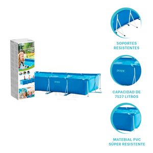 Piscina Ergonomica con Parante en Color Azul Y+Agendita