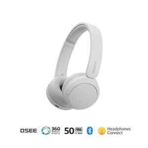 Audifonos Bluetooth On ear Sony WH-CH520 50Hrs Blanco