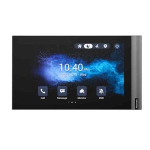 Kit timbre smart videoportero Akuvox E12W y Monitor WIFI ideal para casa oficina