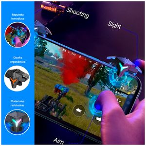 Gatillos Disparadores Gamer para Celular