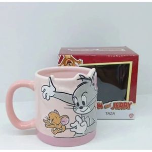 TAZA MUG TOM AND JERRY 3D