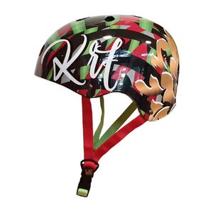 Casco Old School Neo Krafwin Multicolor de Bicicleta y Skate