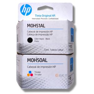 Kit Cabezal HP M0H51 Negro Tricolor