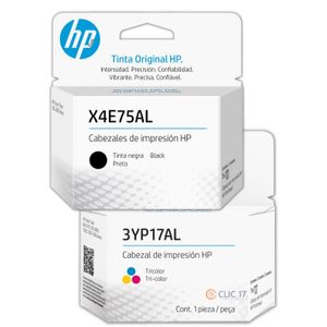 Kit Cabezal HP X4E75AL 3YP17AL Negro Tricolor