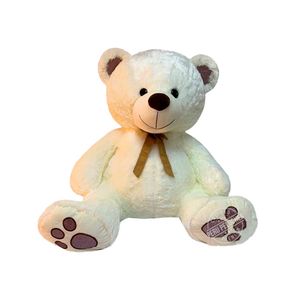 Peru Peluches Oso Huellita Brillo Blanco