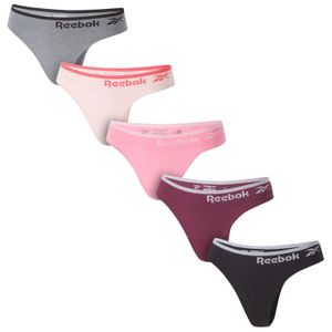 Calzon Tanga Reebok Sin Costuras Packx5