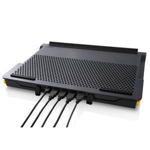 Cooler Targus Para Notebook 17 Pulgadas Chill Mat Dual Fan 4 Portos de Usb Black