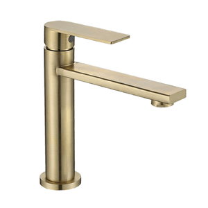 Llave para baño agua fría L304-21907 Acero Inoxidable Dorado