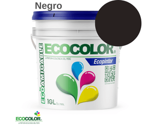 Pintura Ecológica ECOPINTOR 1 Galón Negro
