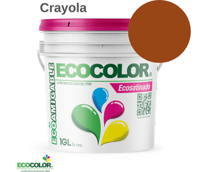Pintura Ecológica ECOSATINADO 1 Galón Crayola