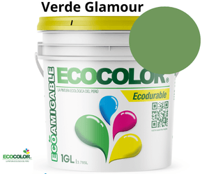 Pintura Ecológica ECODURABLE 1 Galón Verde Glamour
