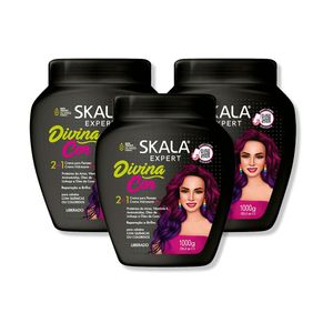 Crema Tratamiento Capilar Divina Cor Skala Expert 1000G 3 Uni