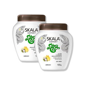 Crema Tratamiento Capilar Oleo De Coco Skala Expert 1000G 2 Uni
