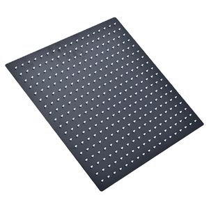 Ducha Española de Lujo SUS404001 Acero Inoxidable Negro Mate