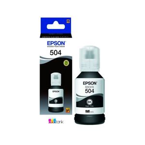 Tinta de Impresora Epson T504120 color Negro