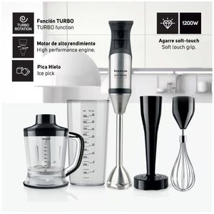 Batidora de Inmersion Taurus Bapi 1200 Plus Inox