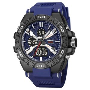 Reloj Skmei 2220 Hombre Dual Deportivo 3 Tiempos Multifunción - Negro