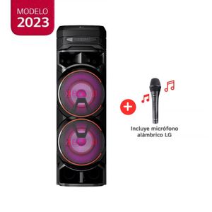 Torre de Sonido LG XBOOM con Bluetooth y Karaoke RNC9 + Micrófono