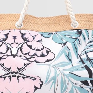Cartera de Playa Hypnotic Print Rosado