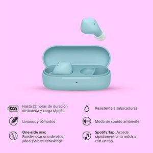 Audífonos Sony Bluetooth WF-C510 True Wireless Azul