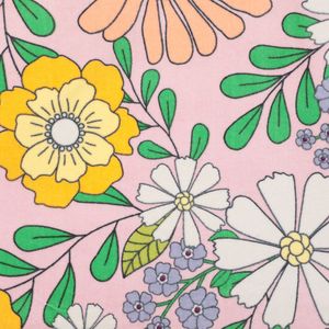 Toalla De Playa Velour Flores 75Cm X 150Cm 450Gsm